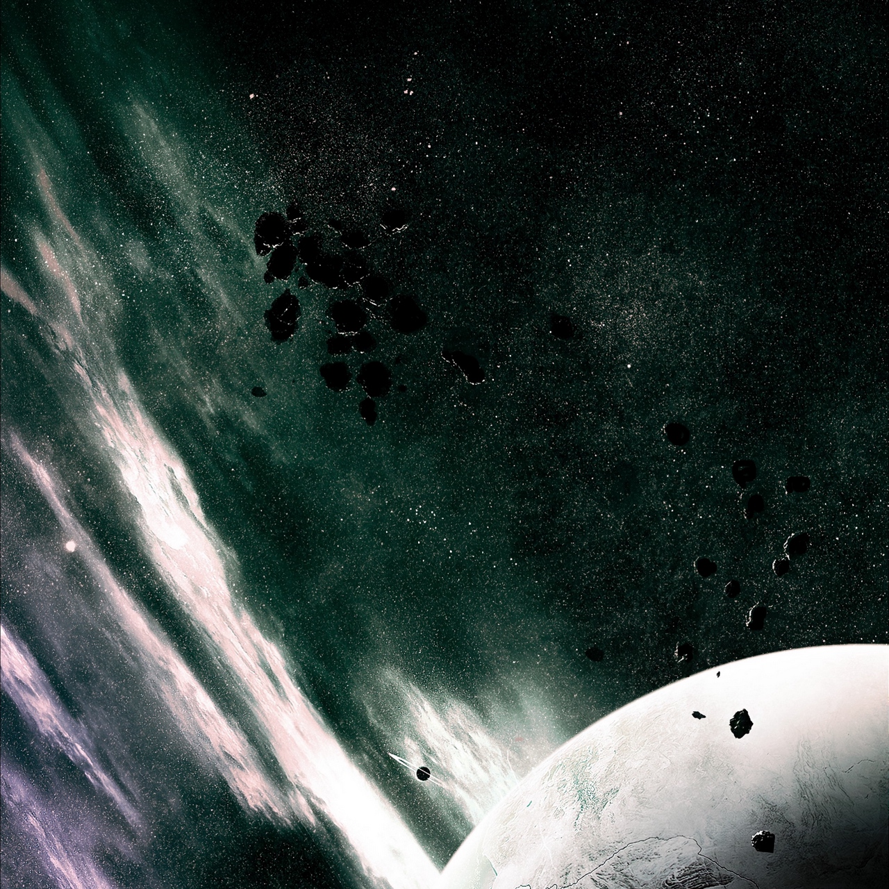 Wallpaper Planet, Space, Satellite, Outer Space - Outer Space - HD Wallpaper 