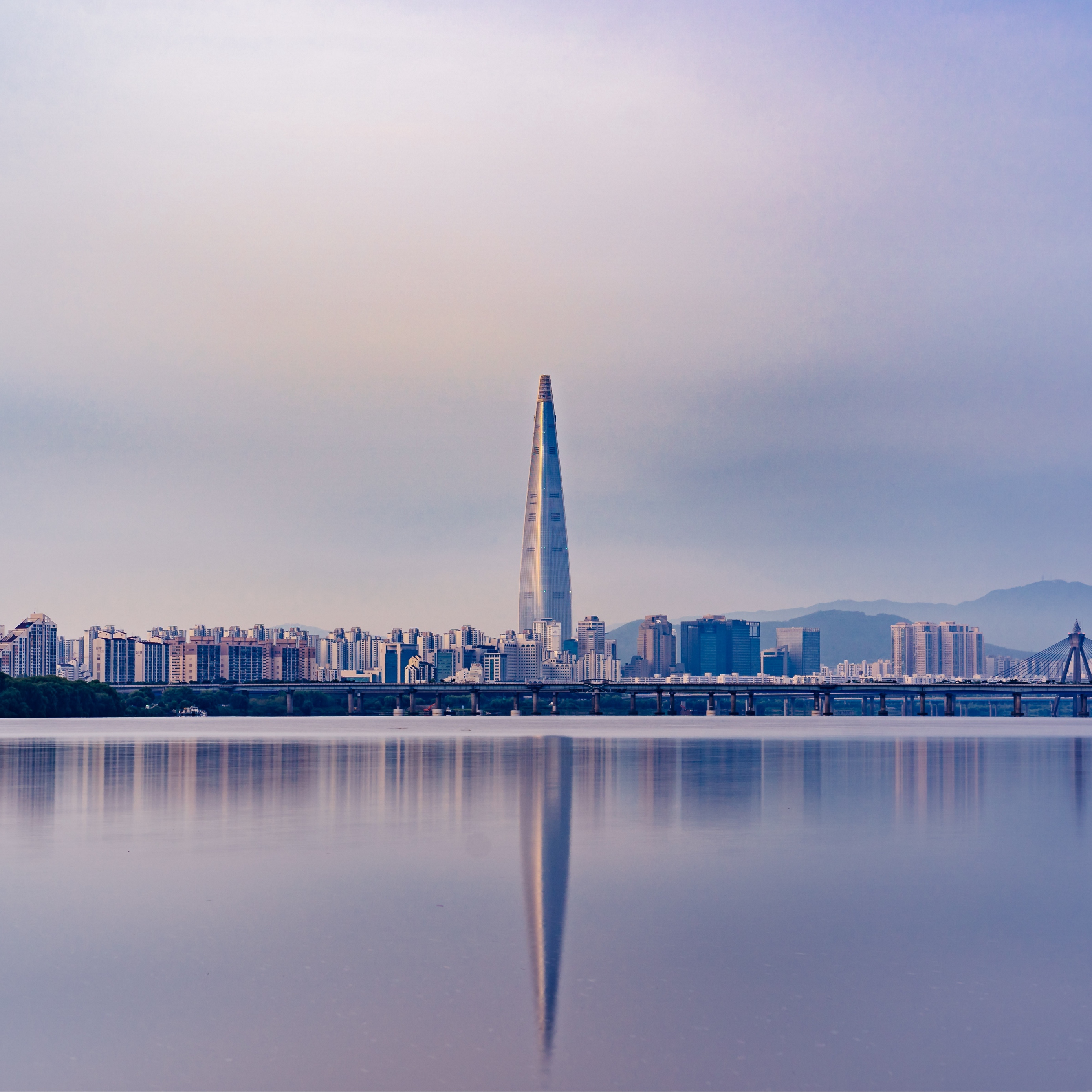 Wallpaper Panorama, Skyscraper, Seoul, South Korea - South Korea - HD Wallpaper 