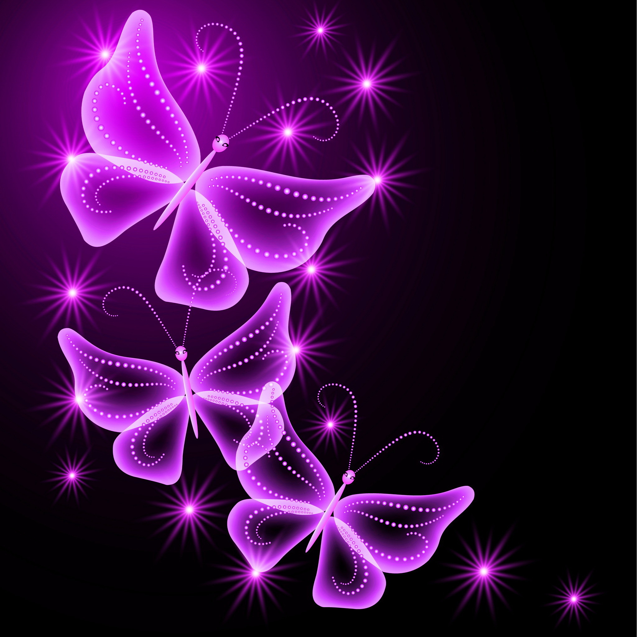 Ps Controller Blue Cool Wallpaper Sc Ipad - Butterfly Neon - HD Wallpaper 