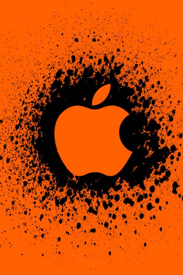 Apple Wallpapers Apple Awesome Photos Collection - Orange Apple Wallpaper Iphone - HD Wallpaper 