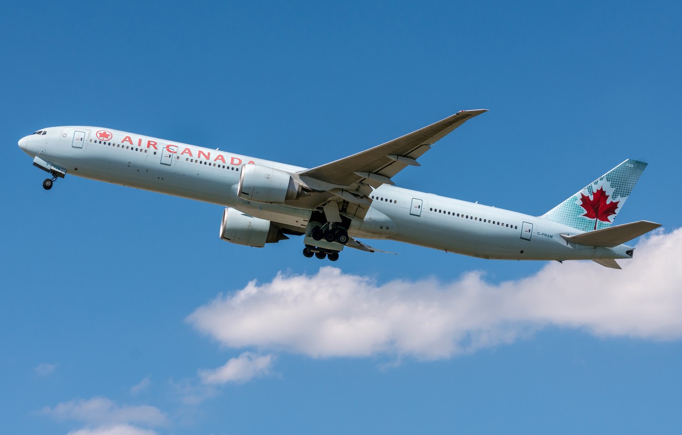 Photo Wallpaper Boeing, Air Canada, 777-300er - Aviation - HD Wallpaper 