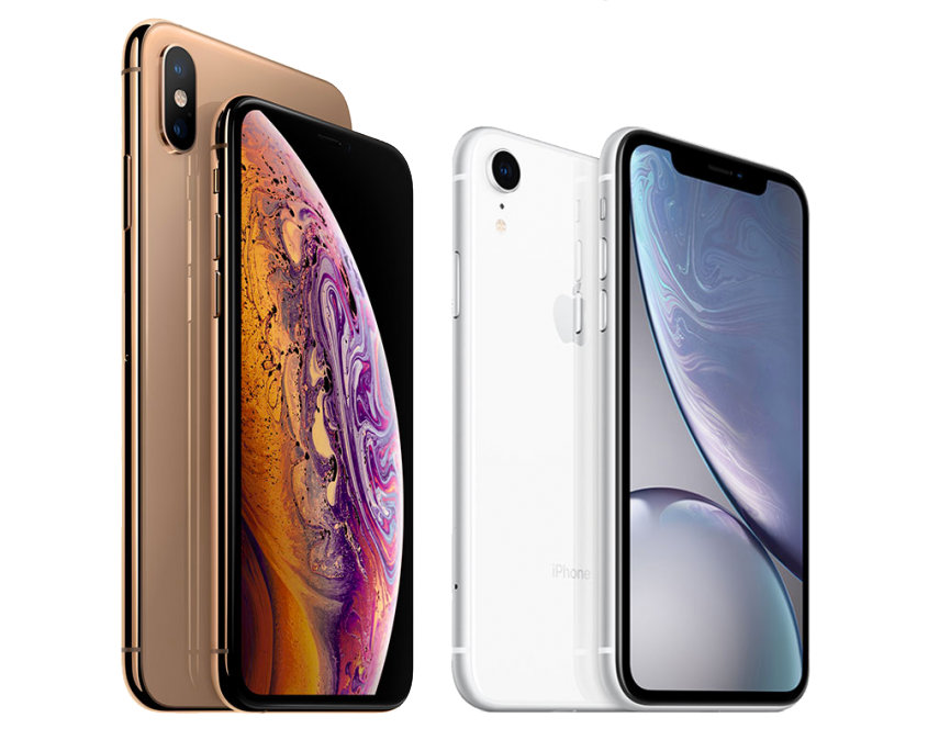 New Ios Screen Sizes - Iphone Xs Max И Iphone Xr - 845x684 Wallpaper -  