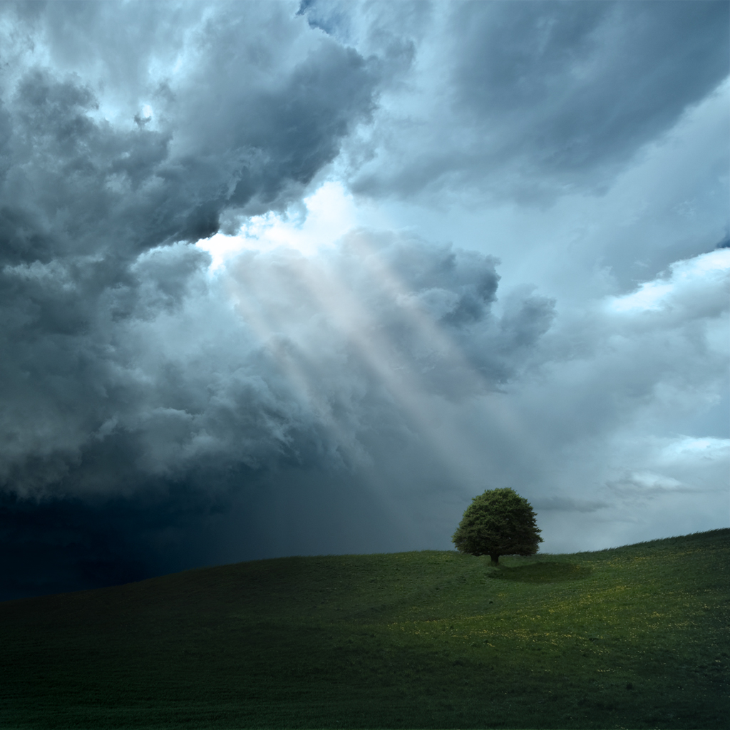 Mac Background Storm Clouds - HD Wallpaper 