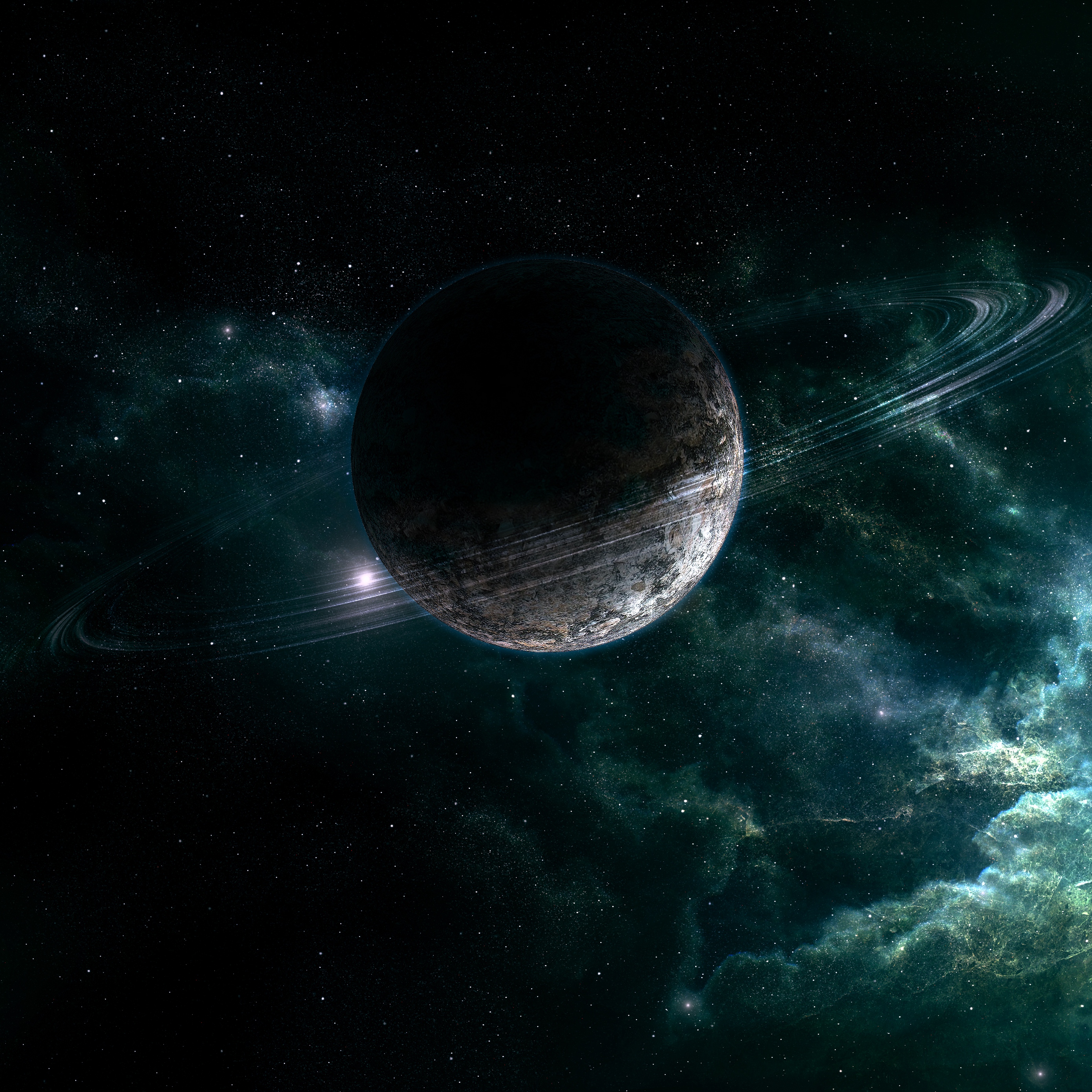 Wallpaper Planet, Stars, Nebula, Galaxy, Space - Wallpaper - HD Wallpaper 