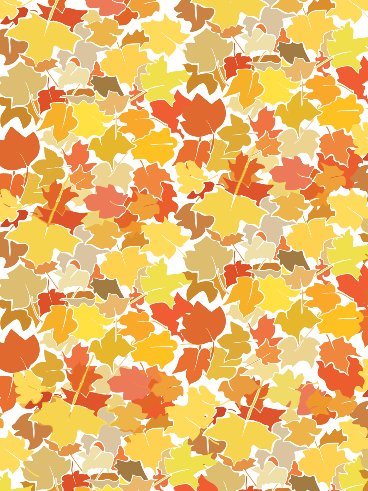 1536x2048, {free} Autumn Leaves Phone And Ipad Wallpaper