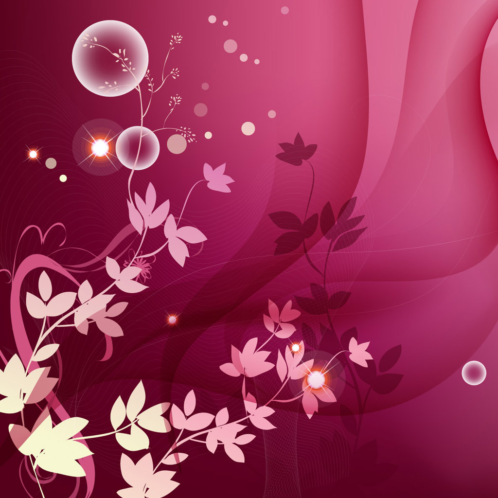Dark Pink Flower Background - HD Wallpaper 