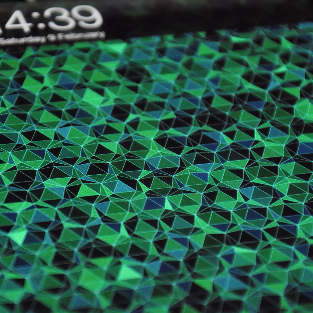 Ipad Retina Wallpaper Print Geometric - Cobalt Blue - HD Wallpaper 