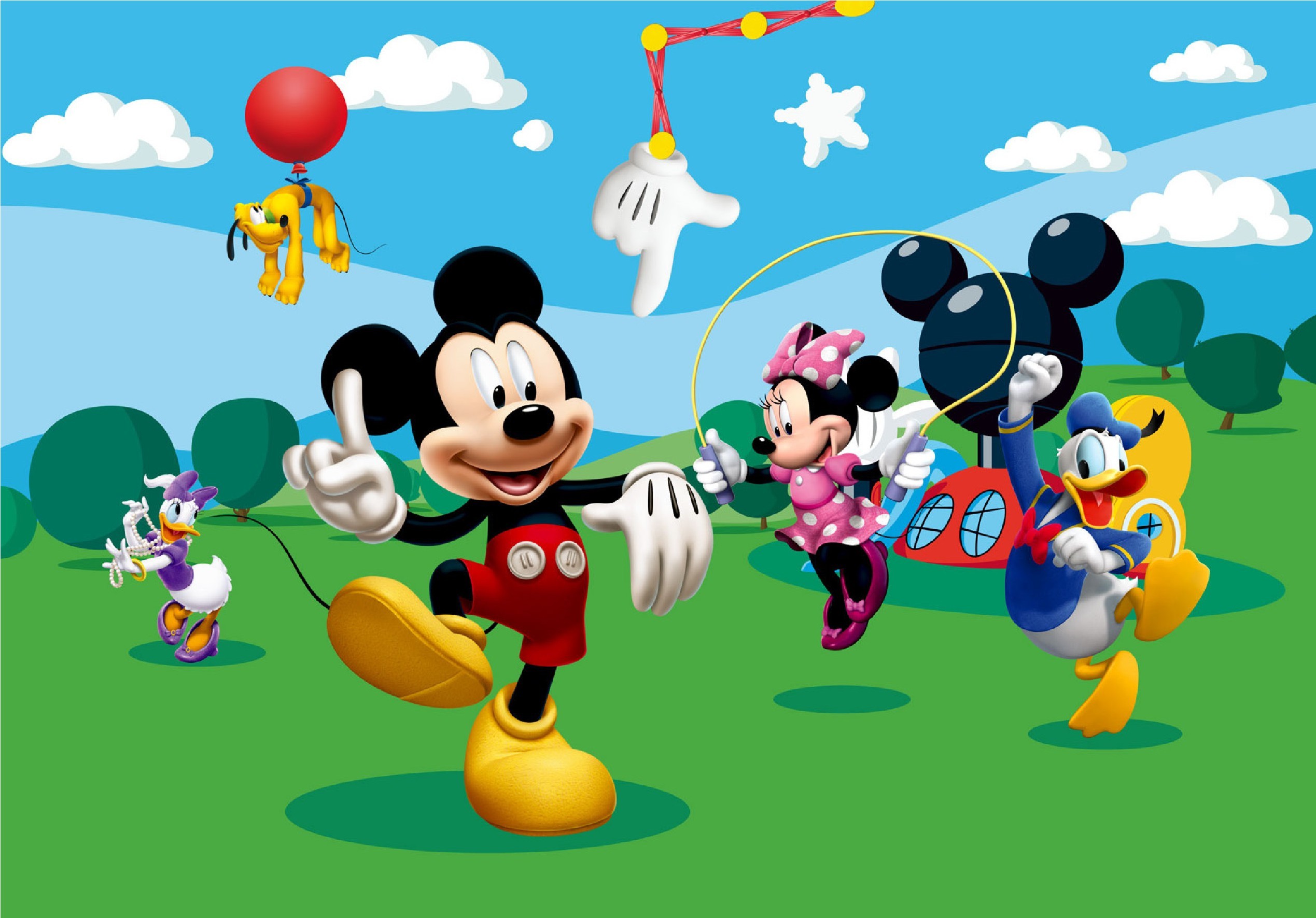 00 253 Î¦ïïî¿ï Î±ïîµïïî±ïî¯î± Ïî¿î¯ïî¿ï M - Mickey Mouse Cartoon Background - HD Wallpaper 