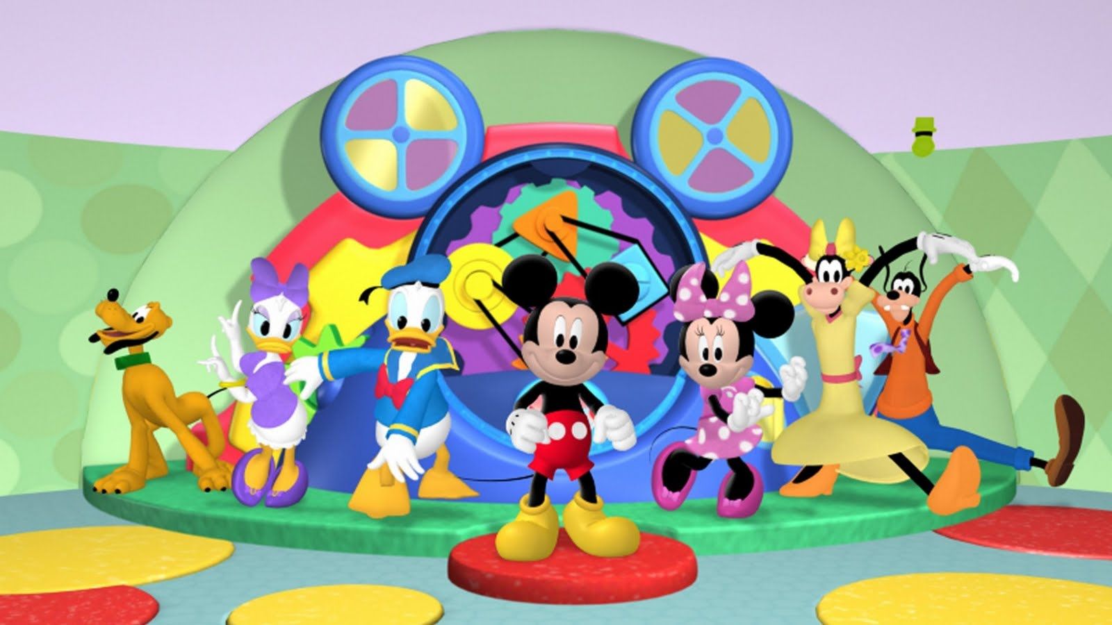 Mickey Mouse Minnie Mouse Donald Duck Daisy Duck Goofy - HD Wallpaper 