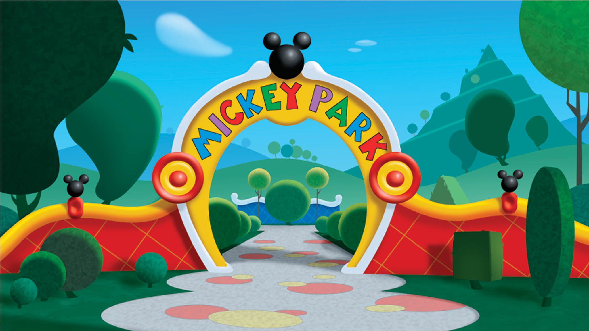 Mickey Mouse Clubhouse Background - 2048x1152 Wallpaper - teahub.io