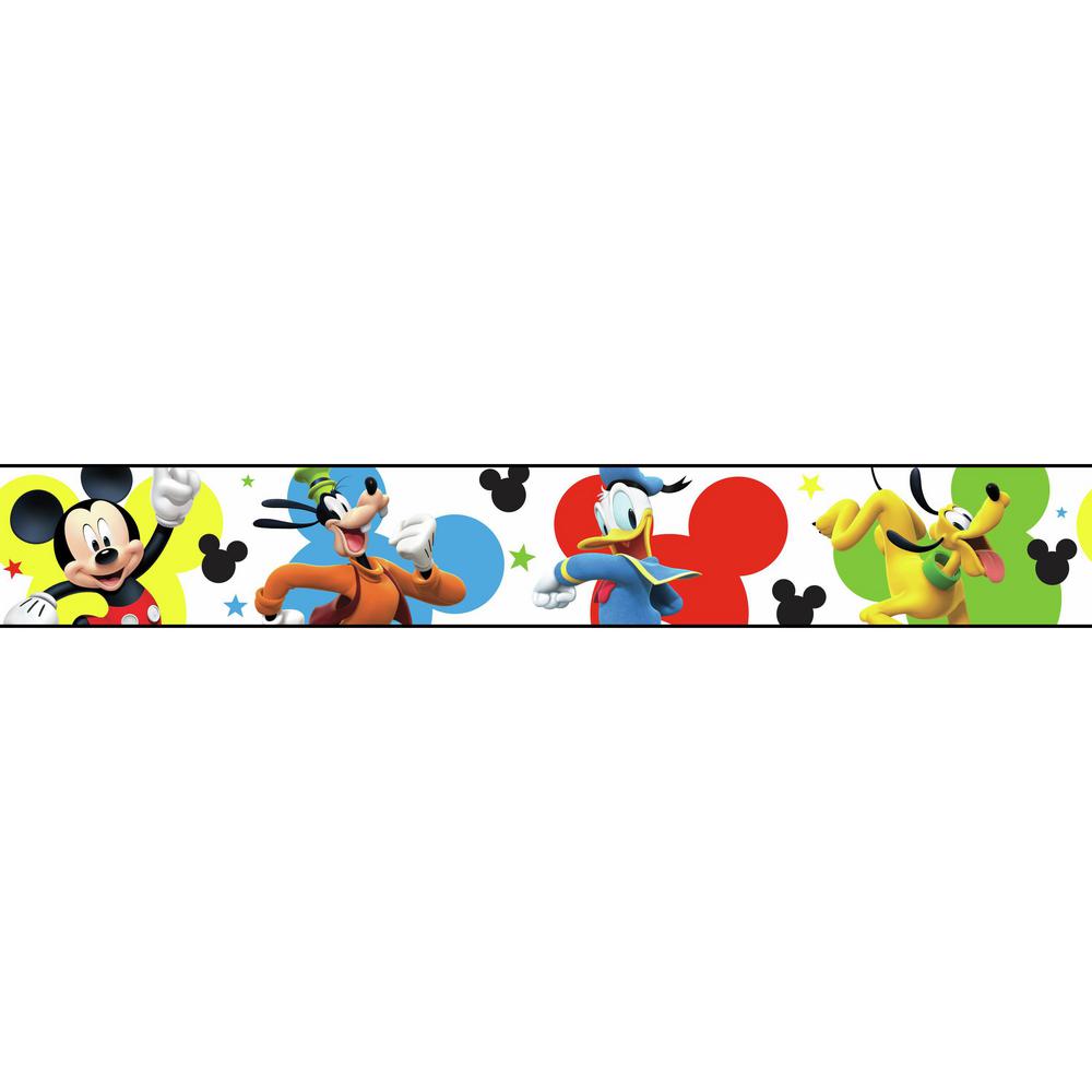 Borders Design Of Mickey Mouse - HD Wallpaper 