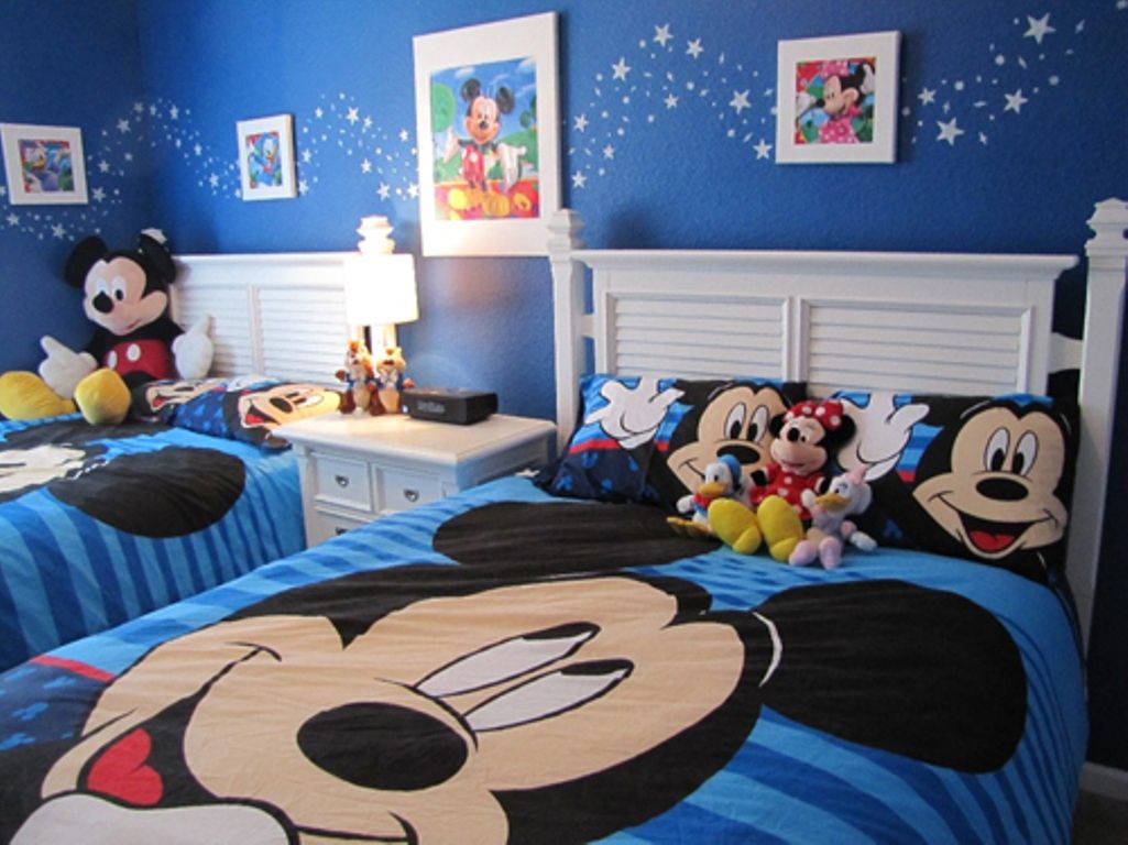 Mickey Mouse Bedroom - HD Wallpaper 