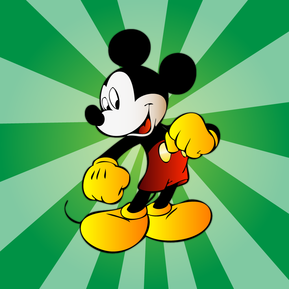 Mickey - Mouse - Clubhouse - Clipart - Graping Of Mickey Mouse - HD Wallpaper 