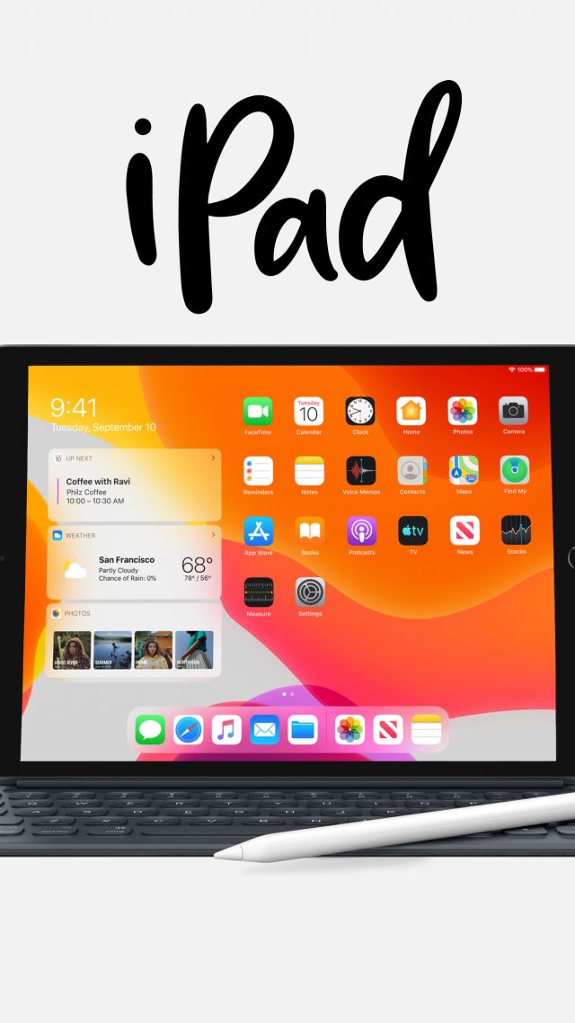 2‑inch, Apple September 2019 Event, 4k - Ios 13 On Ipad - HD Wallpaper 