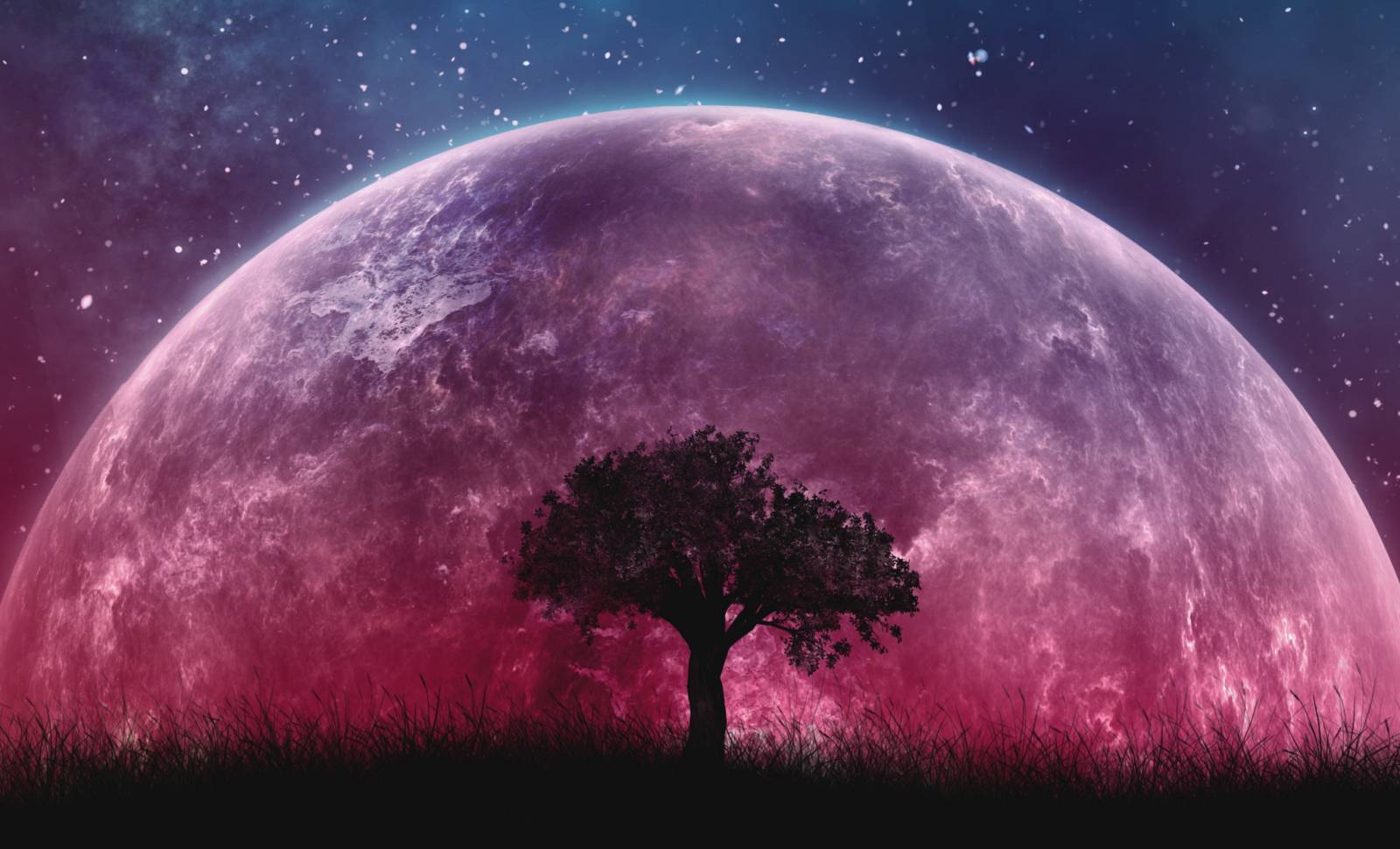 Phone Backgrounds Galaxy Planets - HD Wallpaper 