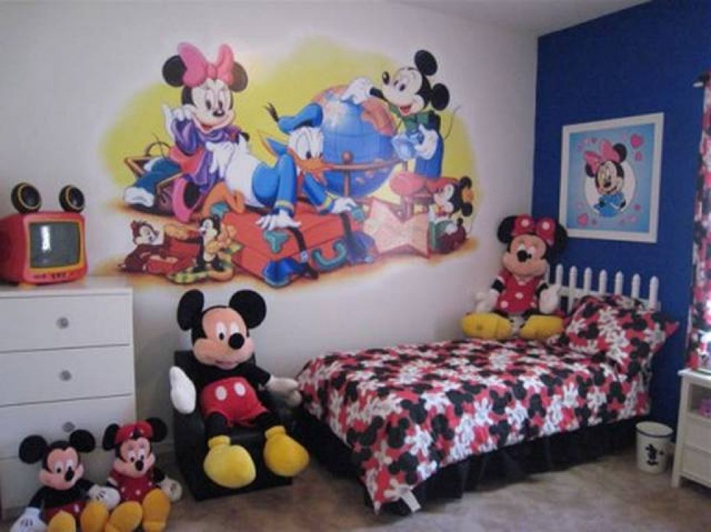 Mickey Mouse Bedroom Design Ideas - Bedroom - HD Wallpaper 