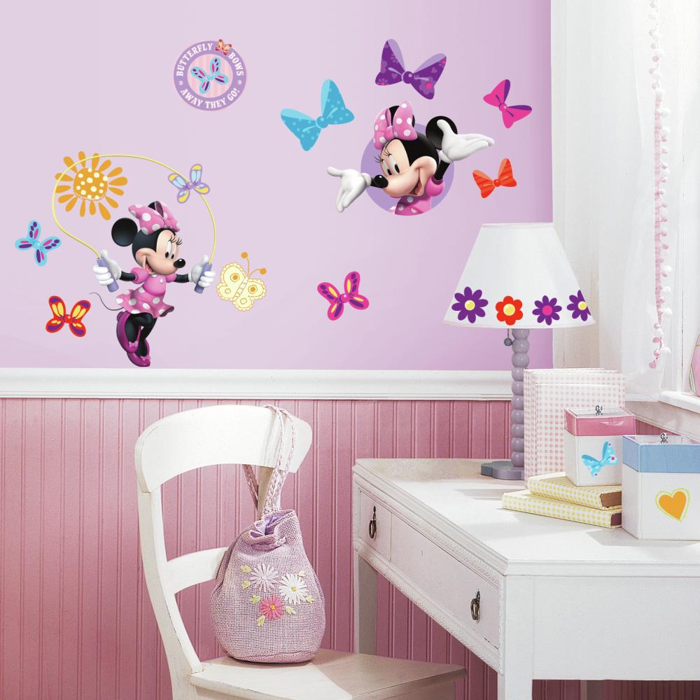 Minnie Wall Decals - HD Wallpaper 