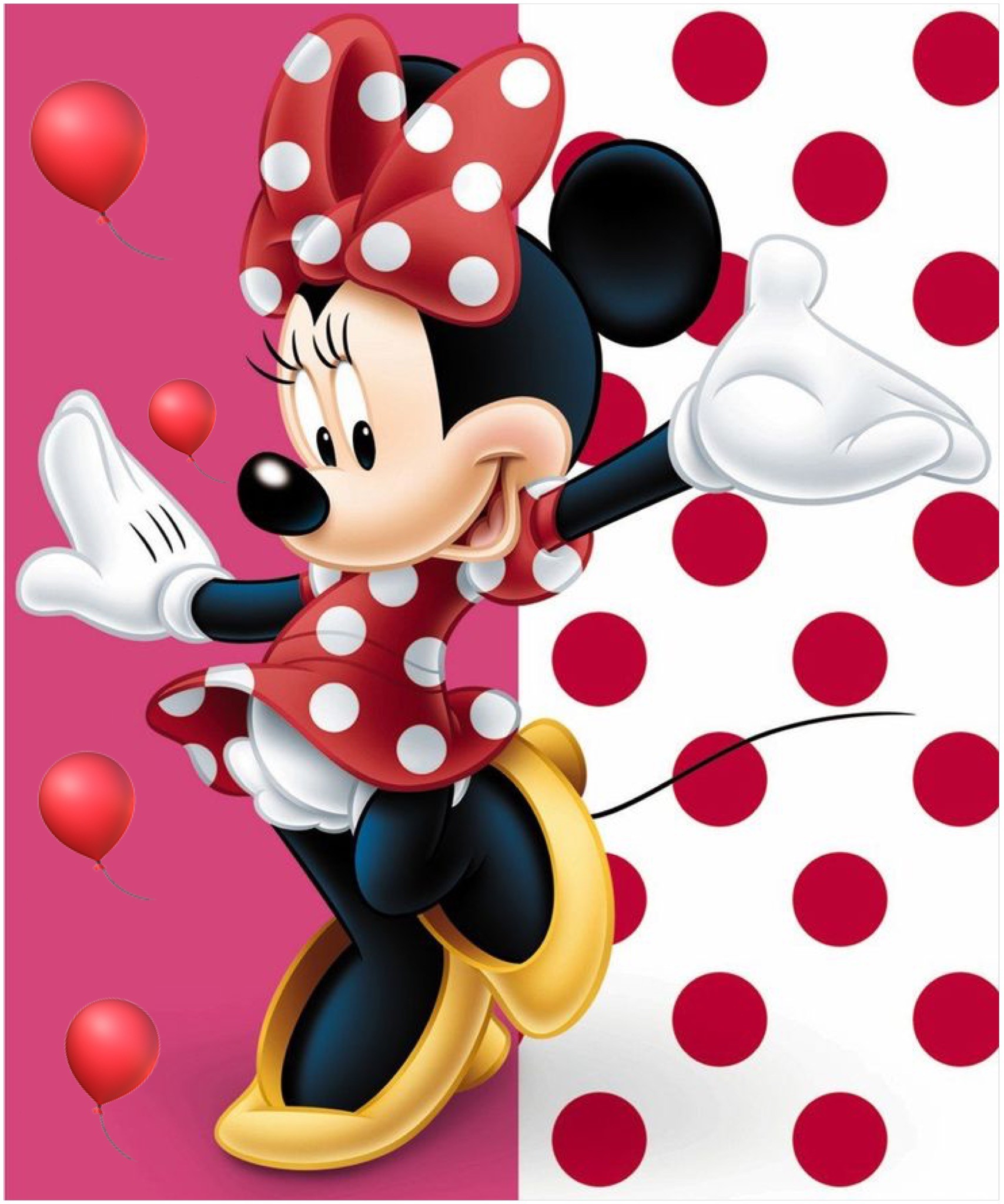 Mickey Minnie Mouse, Images Mignonnes, Minnie Mouse - Minnie Mouse - HD Wallpaper 
