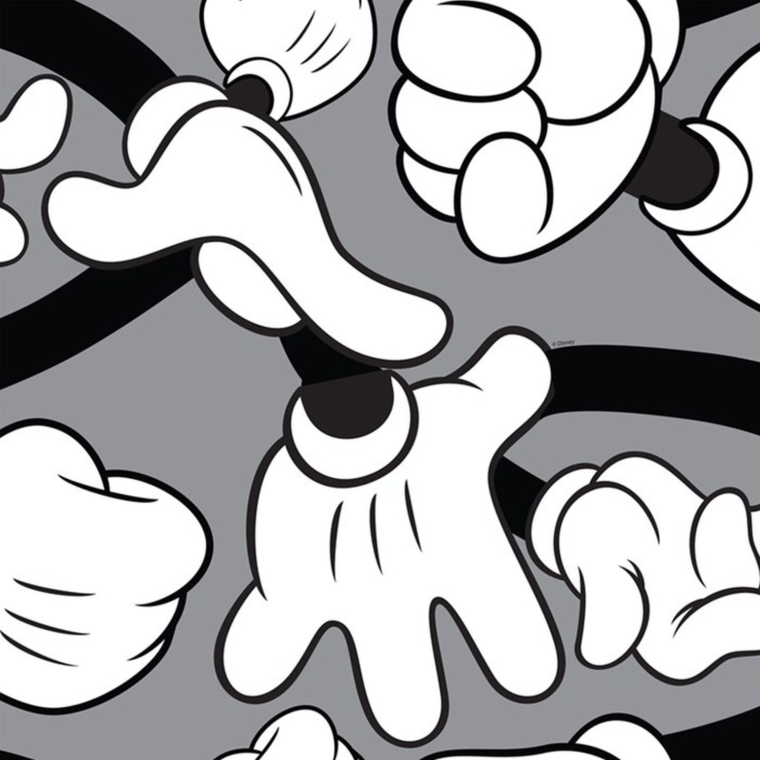 Disney Mickey Mouse Grey Handshake Wallpaper By Graham - Mickey Mouse Handshake - HD Wallpaper 