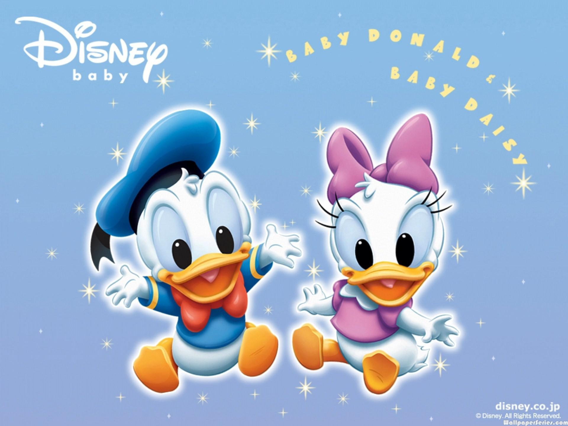 Baby Mickey Mouse And Friends Hd - Baby Donald Duck And Daisy - HD Wallpaper 