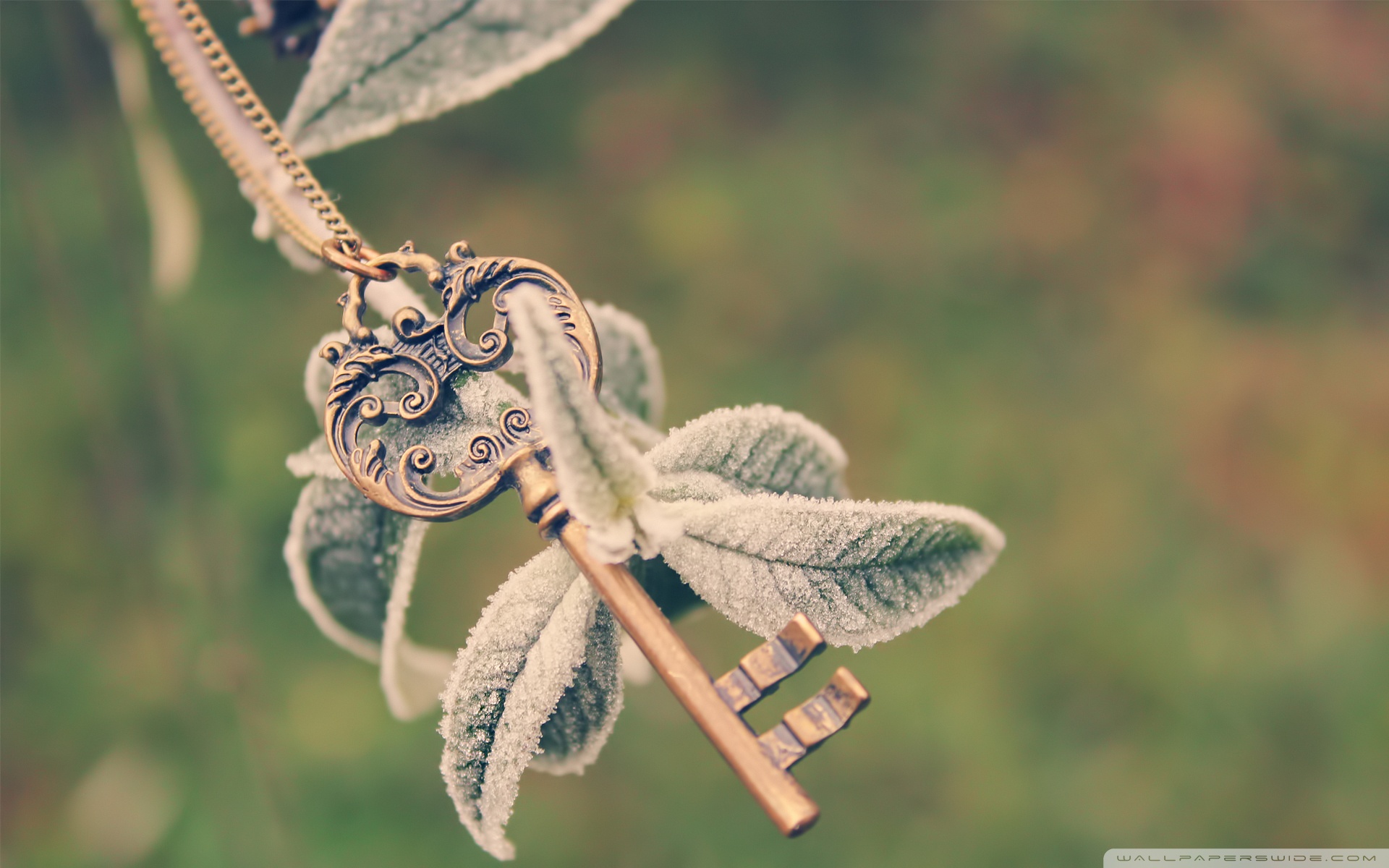 Vintage Key And Lock - HD Wallpaper 