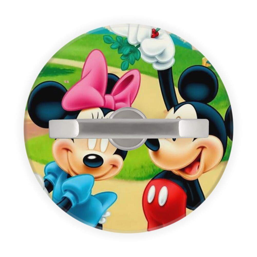 Mickey And Minnie Round - HD Wallpaper 