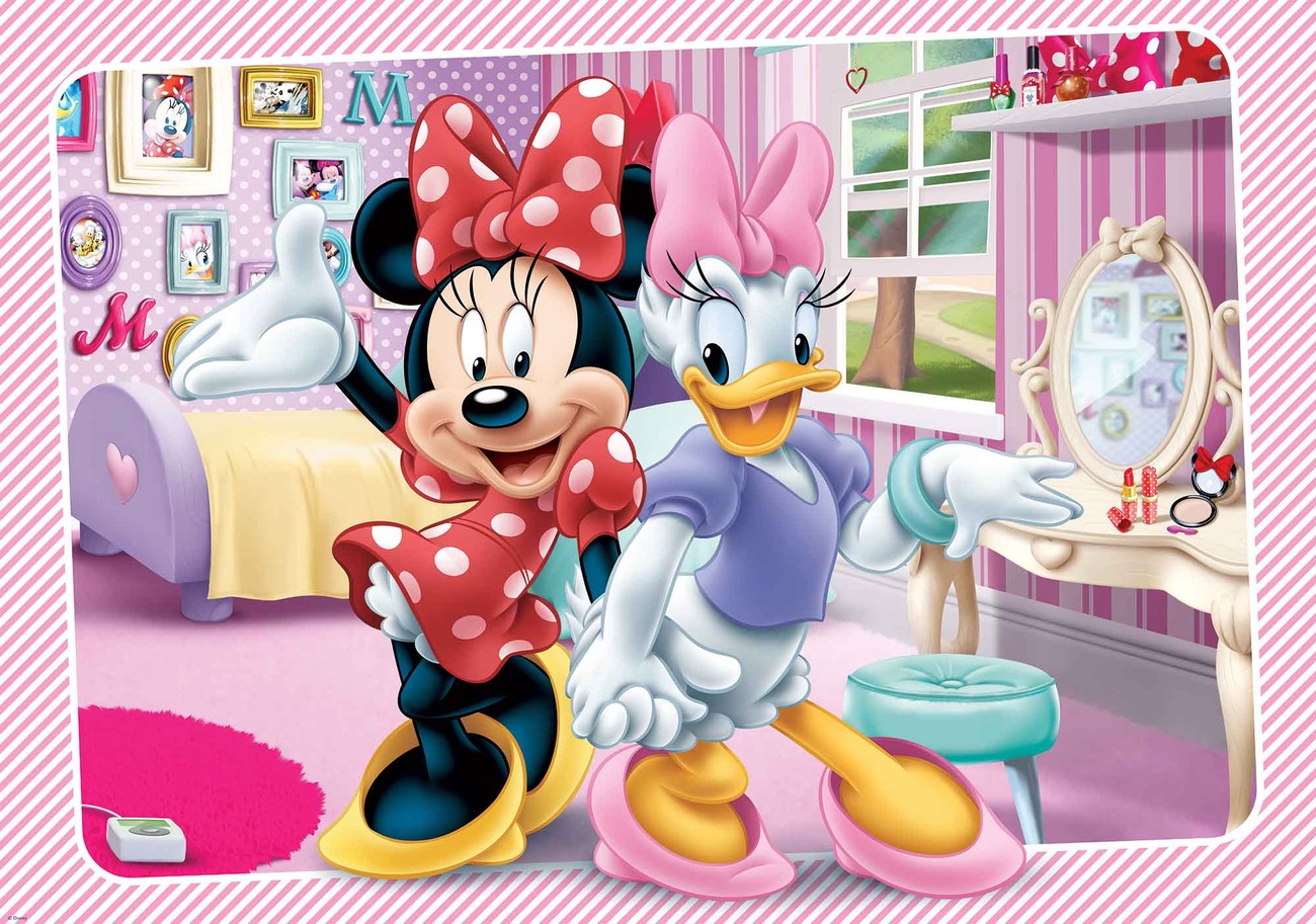 Disney Minnie Mouse Wallpaper Mural - Disney Minnie Mouse Daisy - HD Wallpaper 