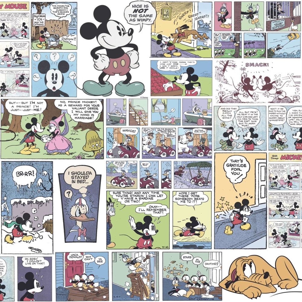 Mickey Comic - HD Wallpaper 