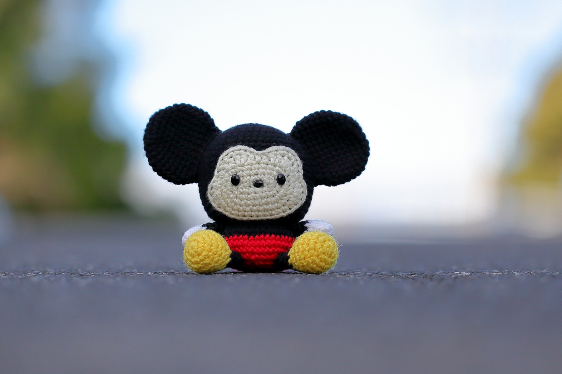Classic Mickey Mouse - Amigurumis De Mickey Mouse - HD Wallpaper 