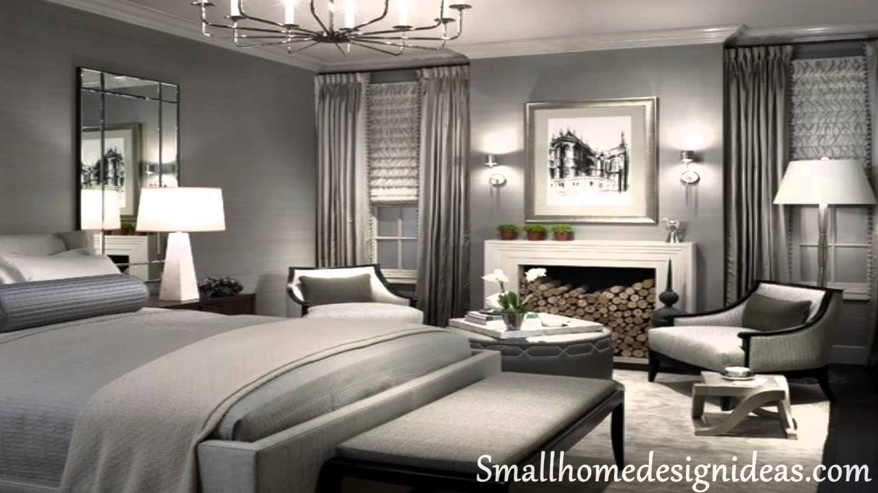 3d Bedroom Wallpaper - Living Room Gray Blue Curtains - HD Wallpaper 