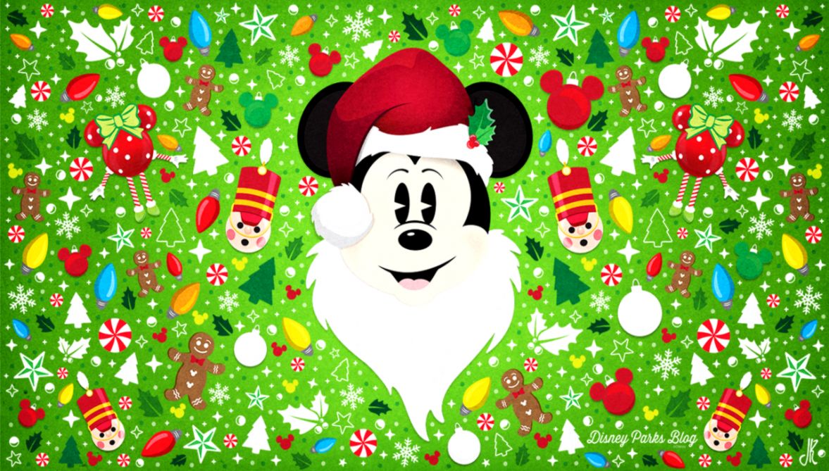 Perfect Decoration Disney Christmas Wallpaper Mickey - Iphone Background Disney Christmas - HD Wallpaper 