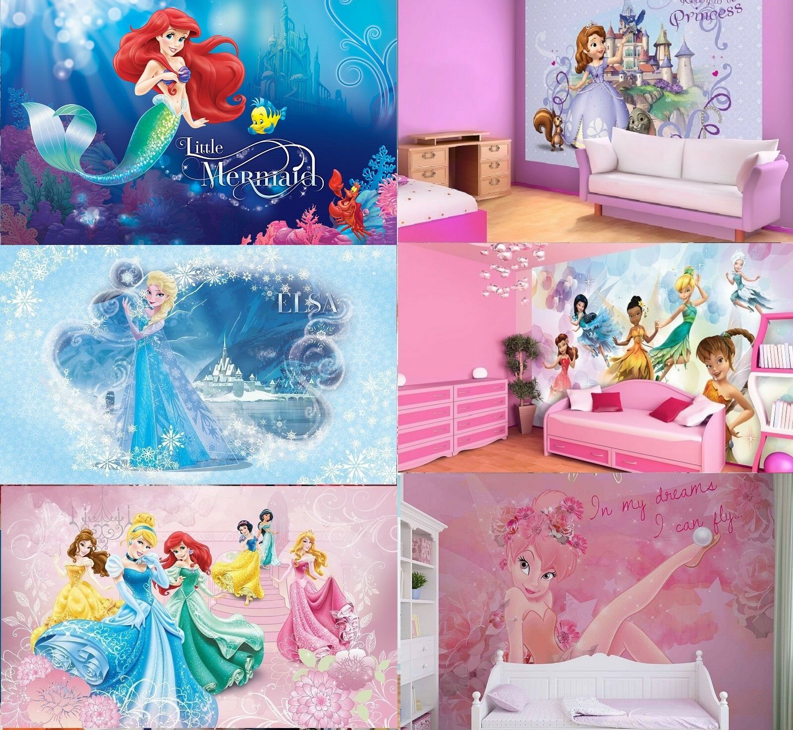 Princess Ariel Room Hd - HD Wallpaper 