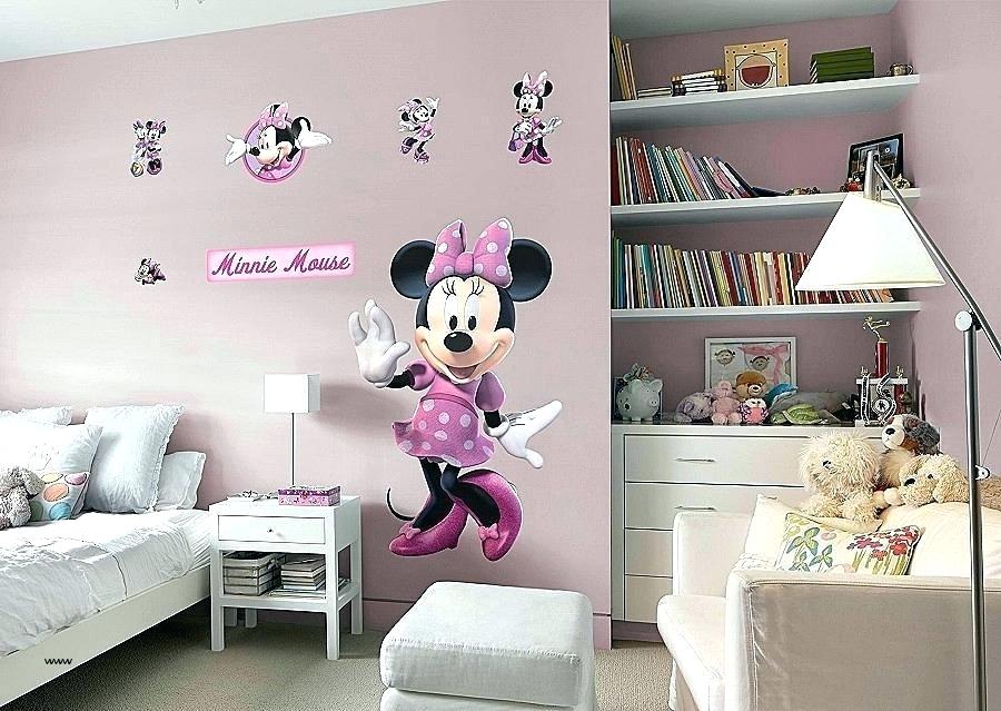 Minnie Mouse Wallpaper For Bedroom Mickey Mouse Wall - Big Butterfly Wall Decor - HD Wallpaper 