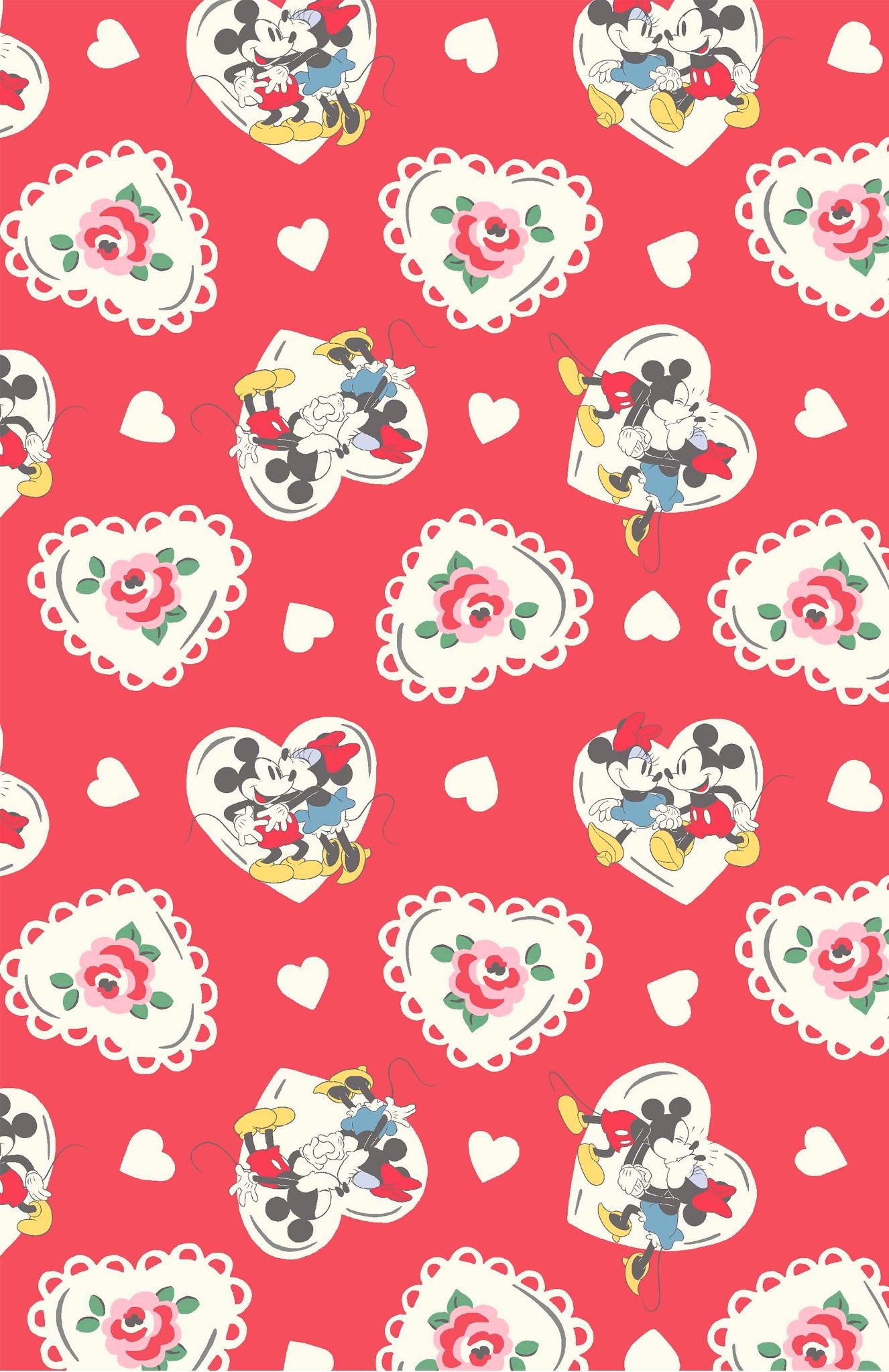 Iphone Wallpaper Cath Kidston X Disney - HD Wallpaper 