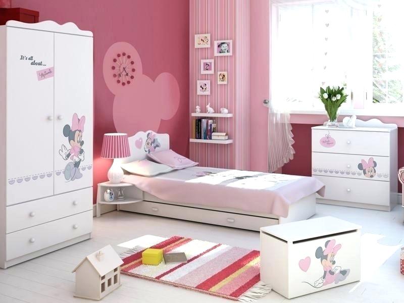 Minnie Mouse Room Rug Awesome Mouse Bedroom Furniture - Cuartos Para Niñas De Minnie - HD Wallpaper 