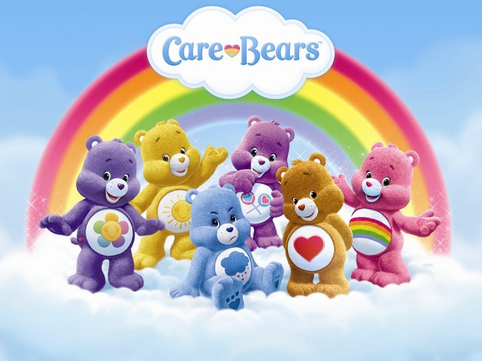 Care Bears Laptop Background Pictures - Old Care Bears - HD Wallpaper 
