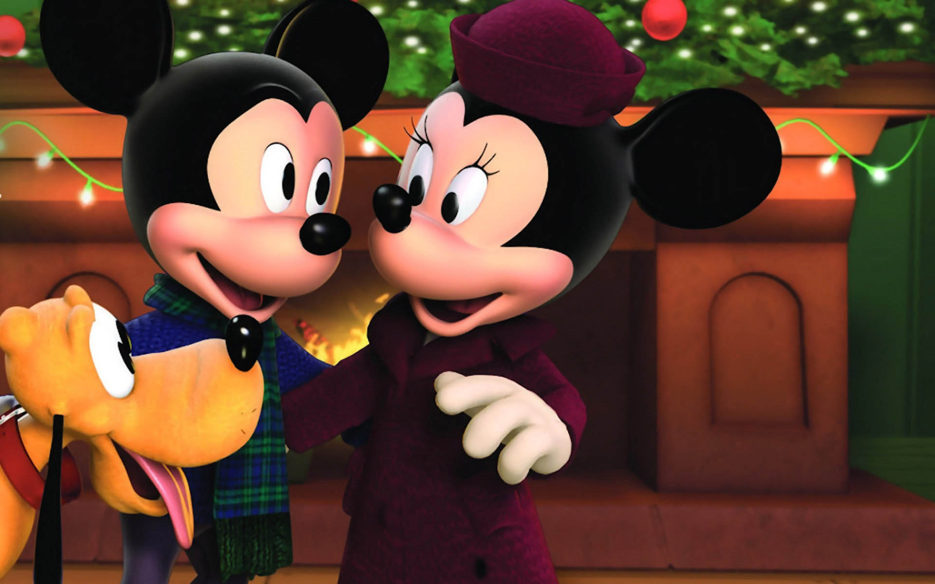 Mickey Twice Upon A Christmas Minnie - HD Wallpaper 