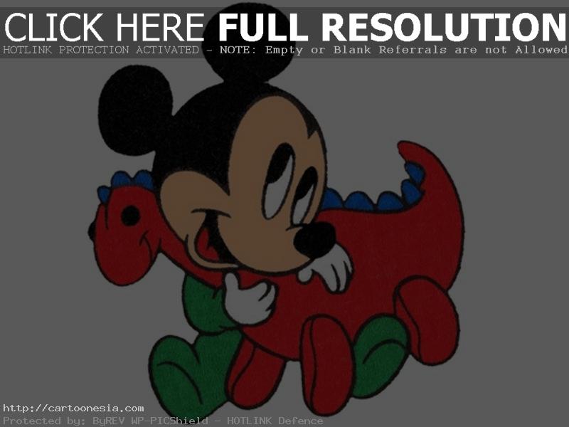Baby - Mickey - Mouse - Wallpaper - Warren Street Tube Station - HD Wallpaper 