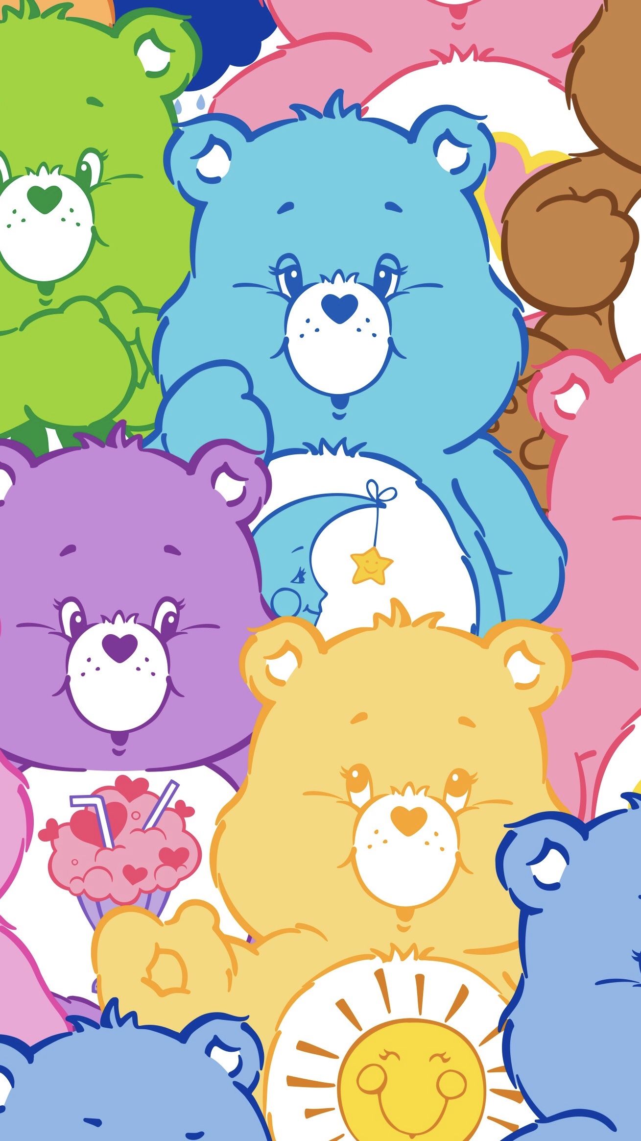 Care Bears - HD Wallpaper 