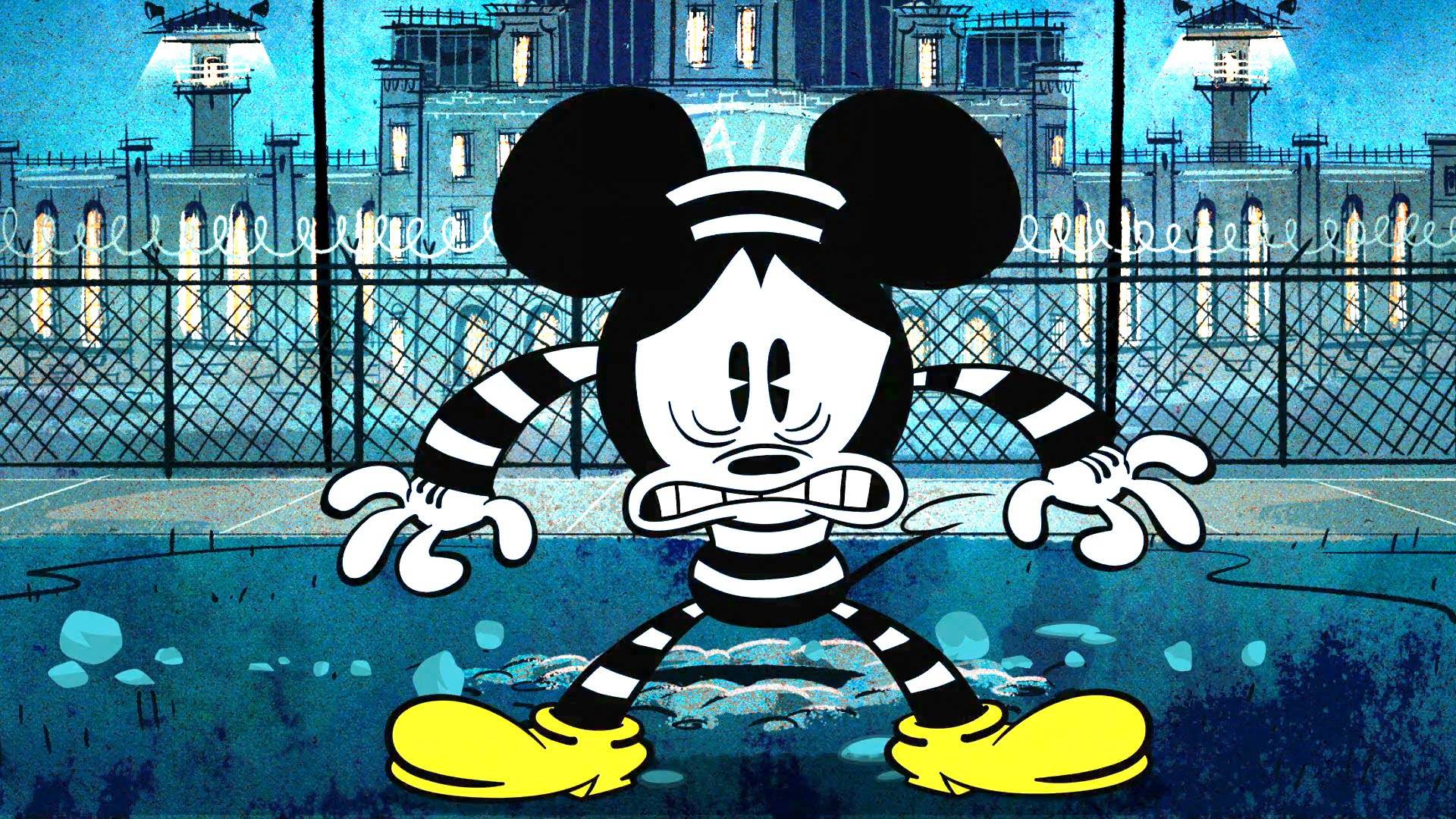 Mickey Mouse Cartoon Disneyland - HD Wallpaper 