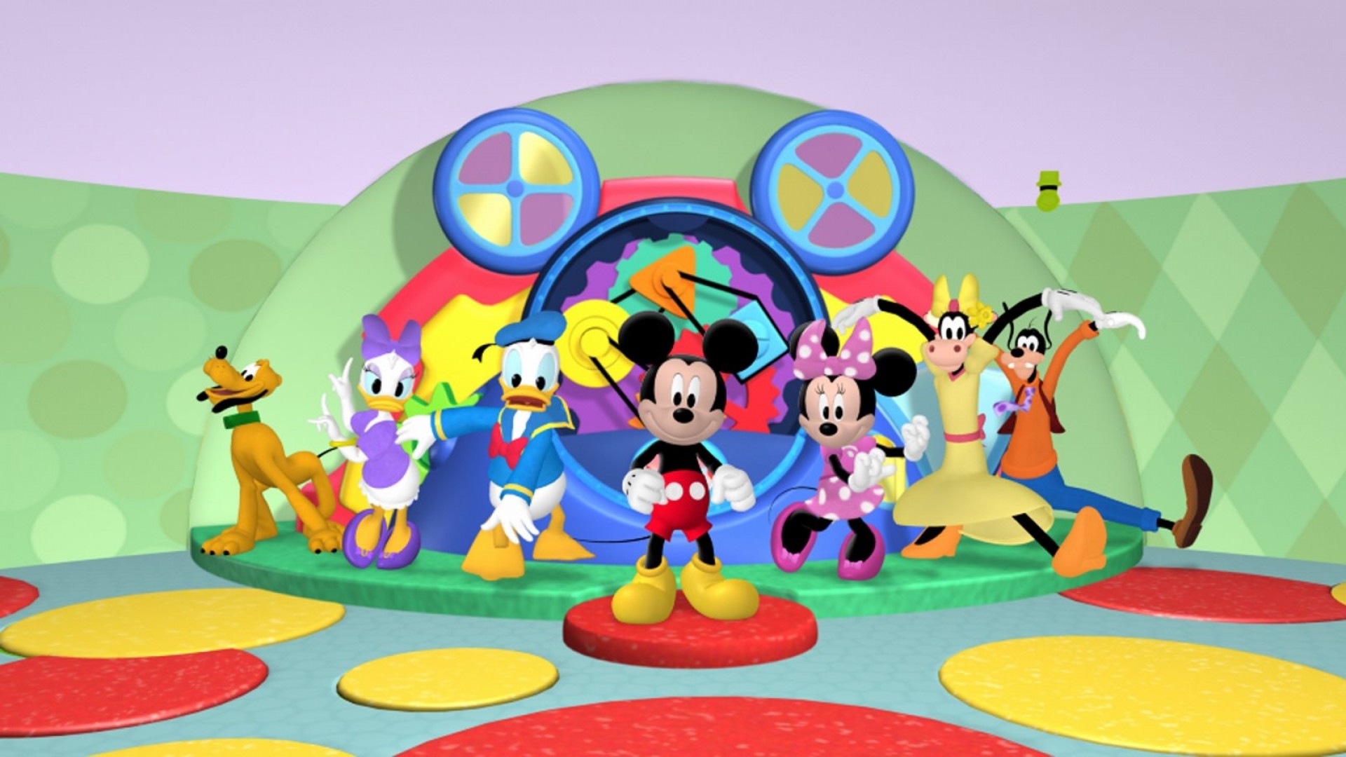 Mickey Mouse Clubhouse Wallpapers 627 Hd Wallpapers - Mickey Mouse Clubhouse Wallpaper Hd - HD Wallpaper 