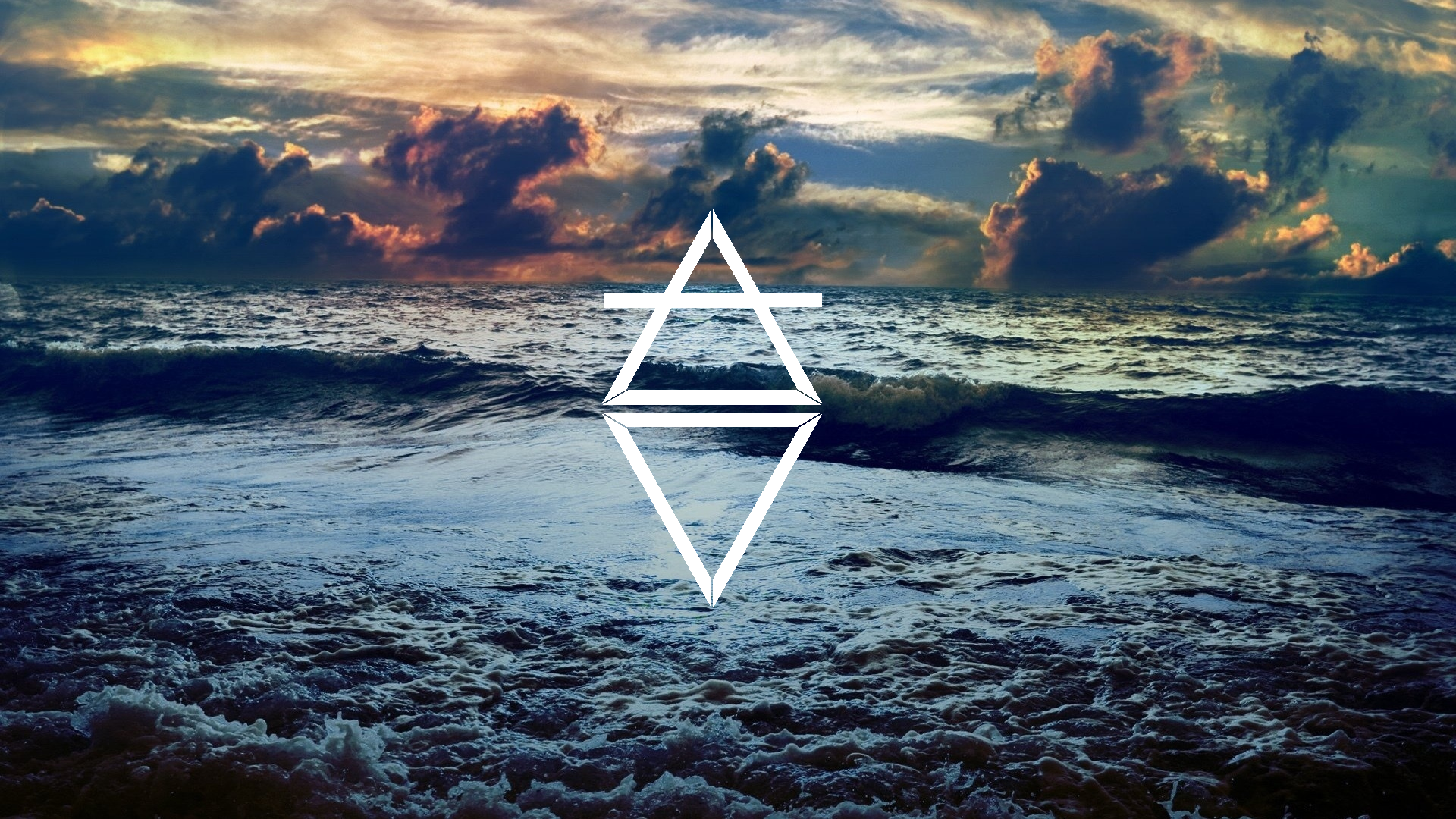 Обои 1600х900 Шторм - HD Wallpaper 