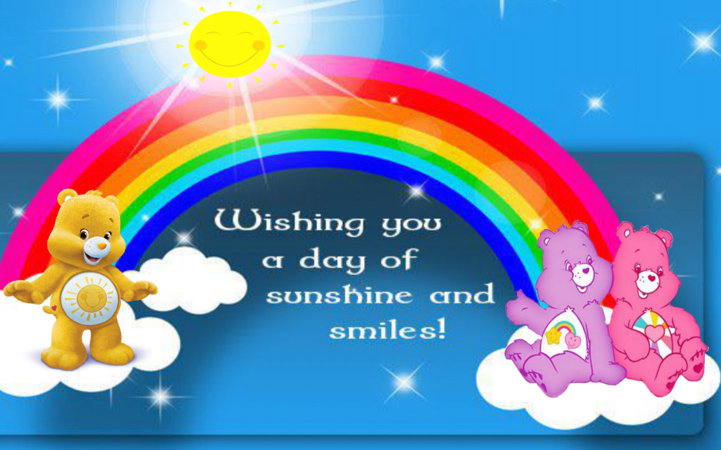 Free Care Bears High Quality Background Id - Care Bear Birthday Wishes - HD Wallpaper 