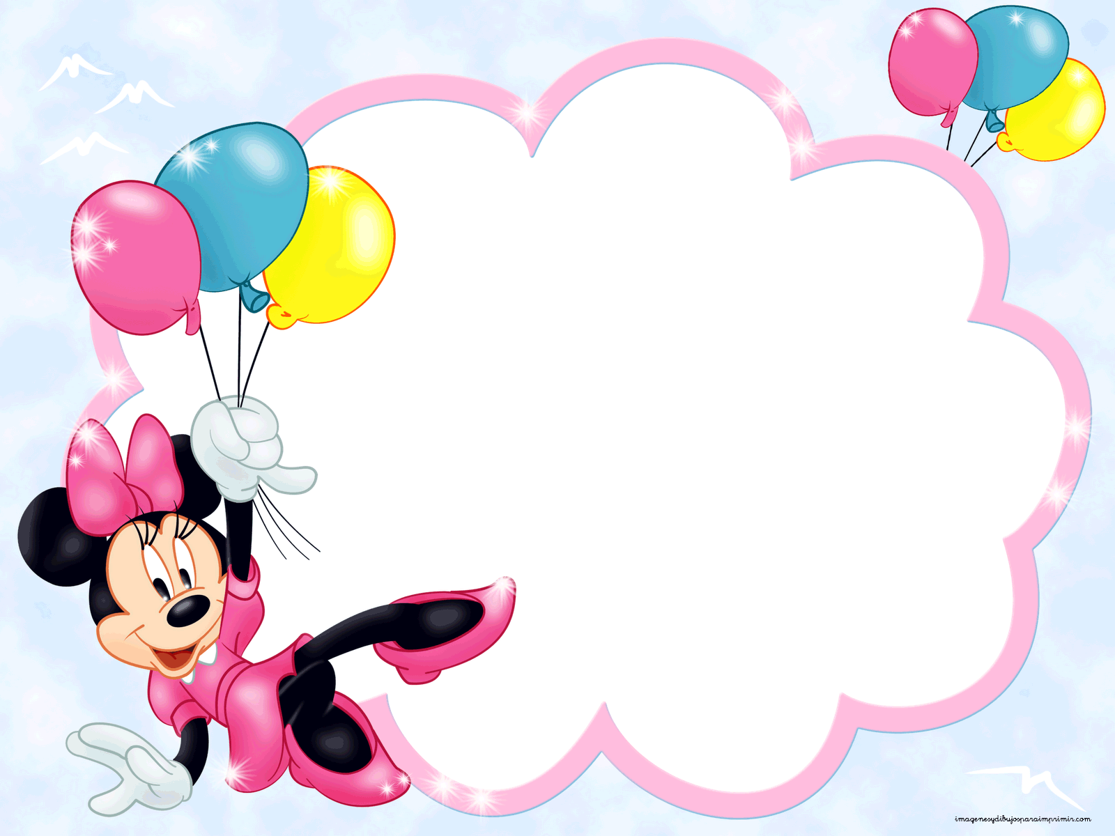Minnie Mouse Birthday Frame - 1600x1200 Wallpaper Minnie Mouse Birthday Frame - 1600x1200 Wallpaper