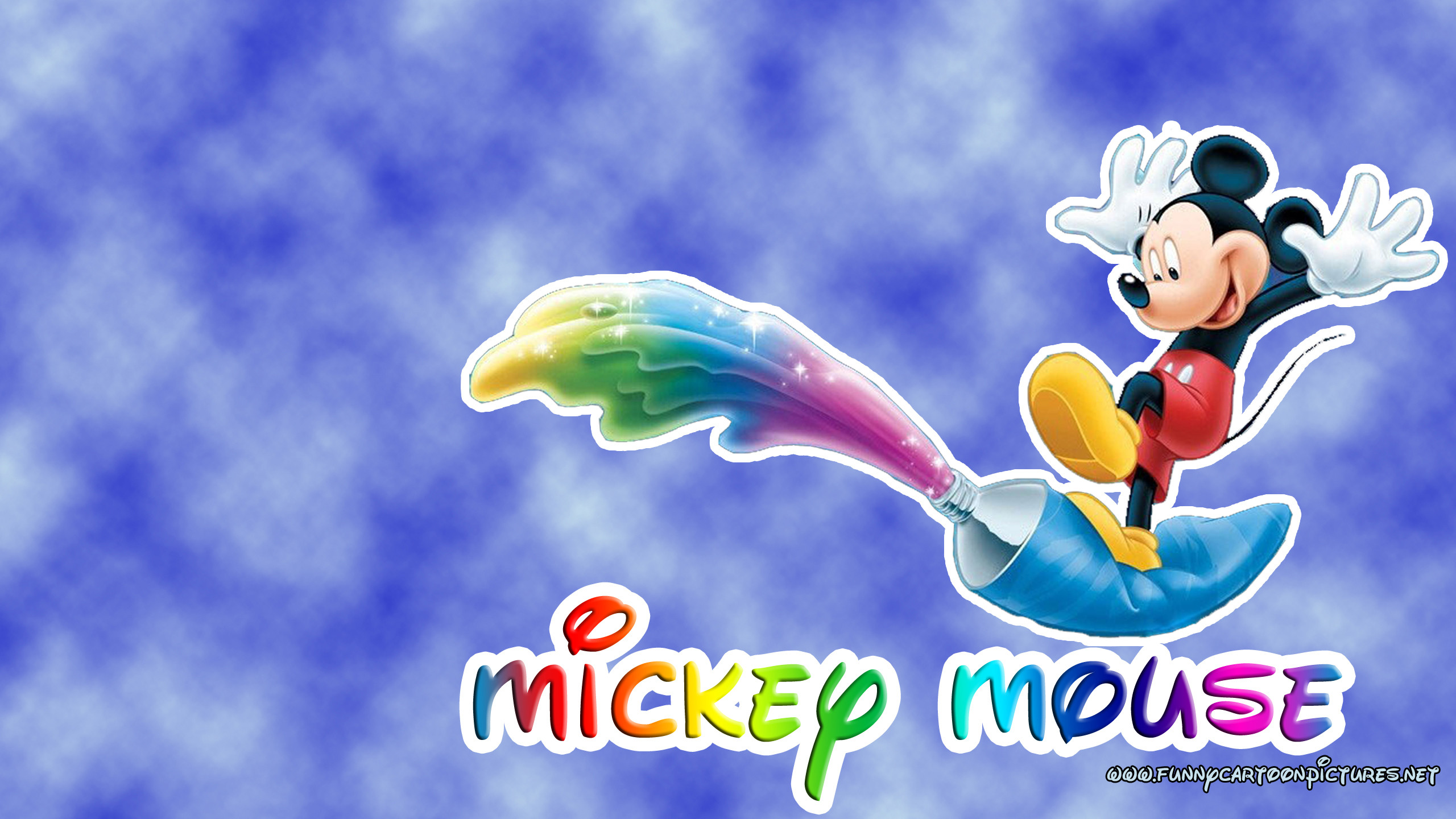 Desktop Background Mickey Mouse - HD Wallpaper 