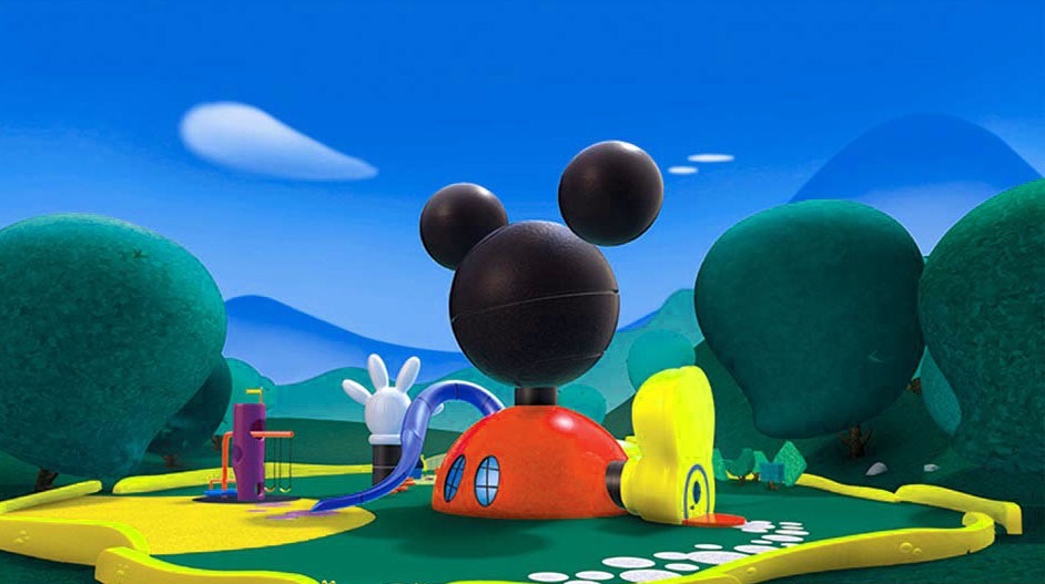 Clubhouse Mickey - HD Wallpaper 