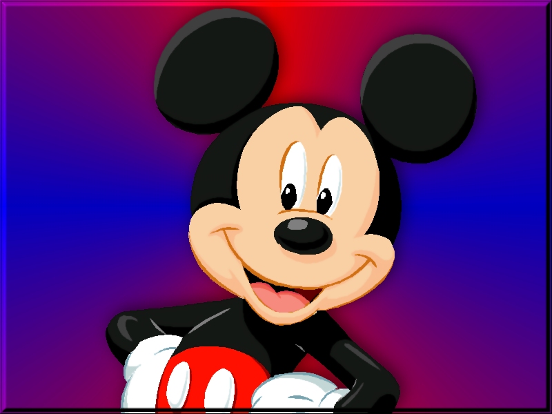 Mickey Mouse Wallpaper Black Background - HD Wallpaper 