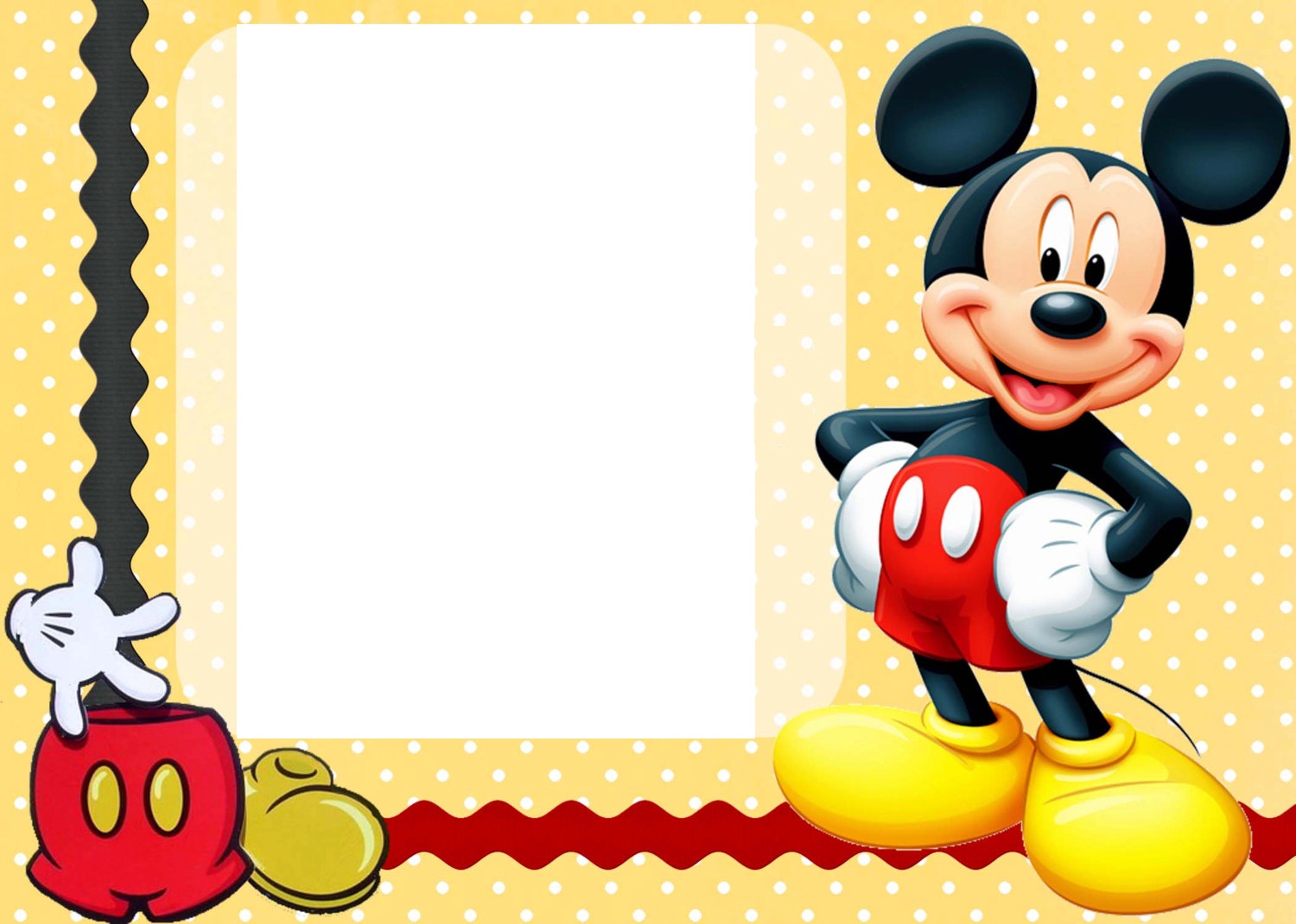 Mickey Mouse Birthday Desktop Wallpaper - Mickey Mouse 1st Birthday Card -  1500x1071 Wallpaper 
