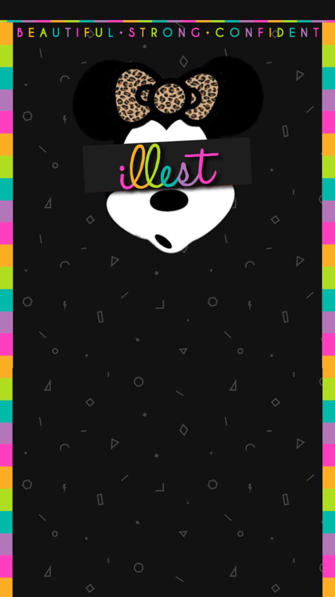 Minnie Mouse Illest Wallpaper Made By Me 💁🏻💖 Please - Cute Mickey Mouse Wallpapers For Iphones - HD Wallpaper 