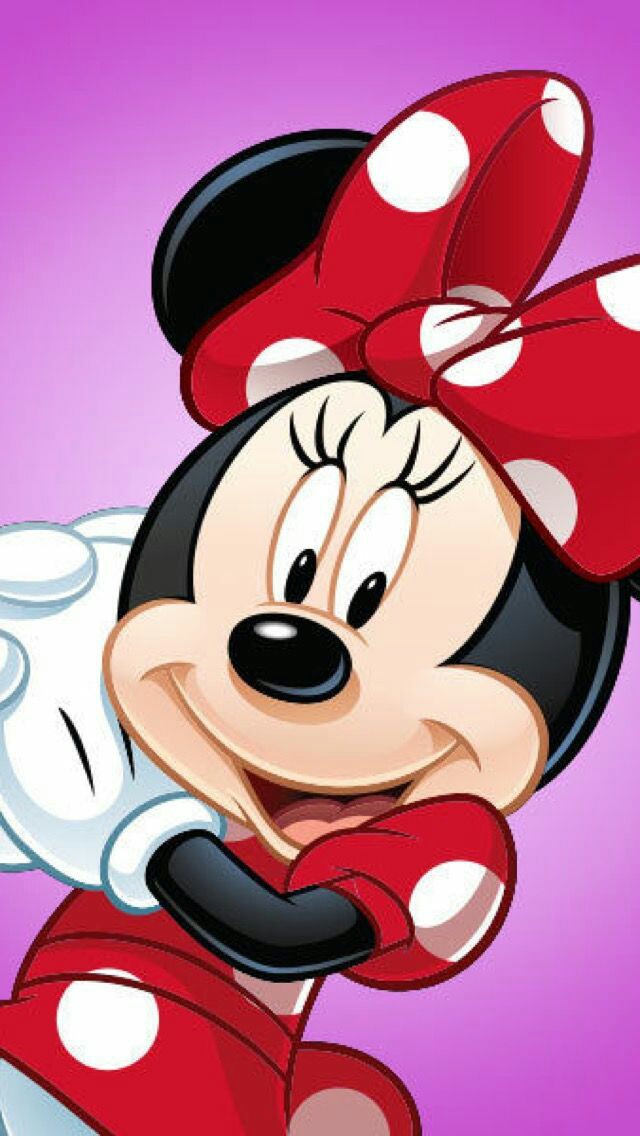 Android, Minnie Mouse, And Wallpaper Image - Minnie Mouse - HD Wallpaper 